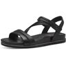 Keilsandalette TAMARIS Gr. 41, schwarz Damen Schuhe Sandaletten Keilabsatz, Sommerschuh, Sandalette, mit verstellbaren Riemchen