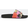 Badesandale ADIDAS ORIGINALS "PRIDE ADILETTE" Gr. 37, bunt (core black, off white, core black) Schuhe Badelatschen Pantolette Schlappen Strandschuhe