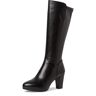 Stiefel TAMARIS Gr. 40, XS-Schaft, schwarz Damen Schuhe Schmalschaftstiefel mit Stretchfunktion für komfortable Passform, XS-Schaft