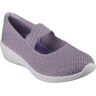 Riemchenballerina SKECHERS "ARYA-THAT'S SWEET" Gr. 39, lila (lavendel) Damen Schuhe Spangenschuhe Keilpumps, Slipper für Maschinenwäsche geeignet Bestseller