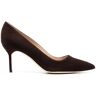 Manolo Blahnik Tora 70 Pumps - Braun 40.5 Female