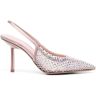 Le Silla Gilda Pumps mit Kristallverzierung - Rosa 36 Female