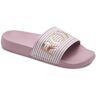 Roxy Stylische wassergeeignete Damen Bade-Slides. Farbe: Lila / Größe: 41