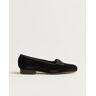 Bowhill & Elliott Opera Velvet Bow Pumps Black