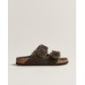 BIRKENSTOCK Arizona Classic Footbed Shearling Mocha Suede