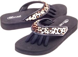 Pedi Couture Fußpflege Accessoires Pediküre Sandale Wild Leopard Größe XL - 41/42 - 1 Paar 1 Stk.