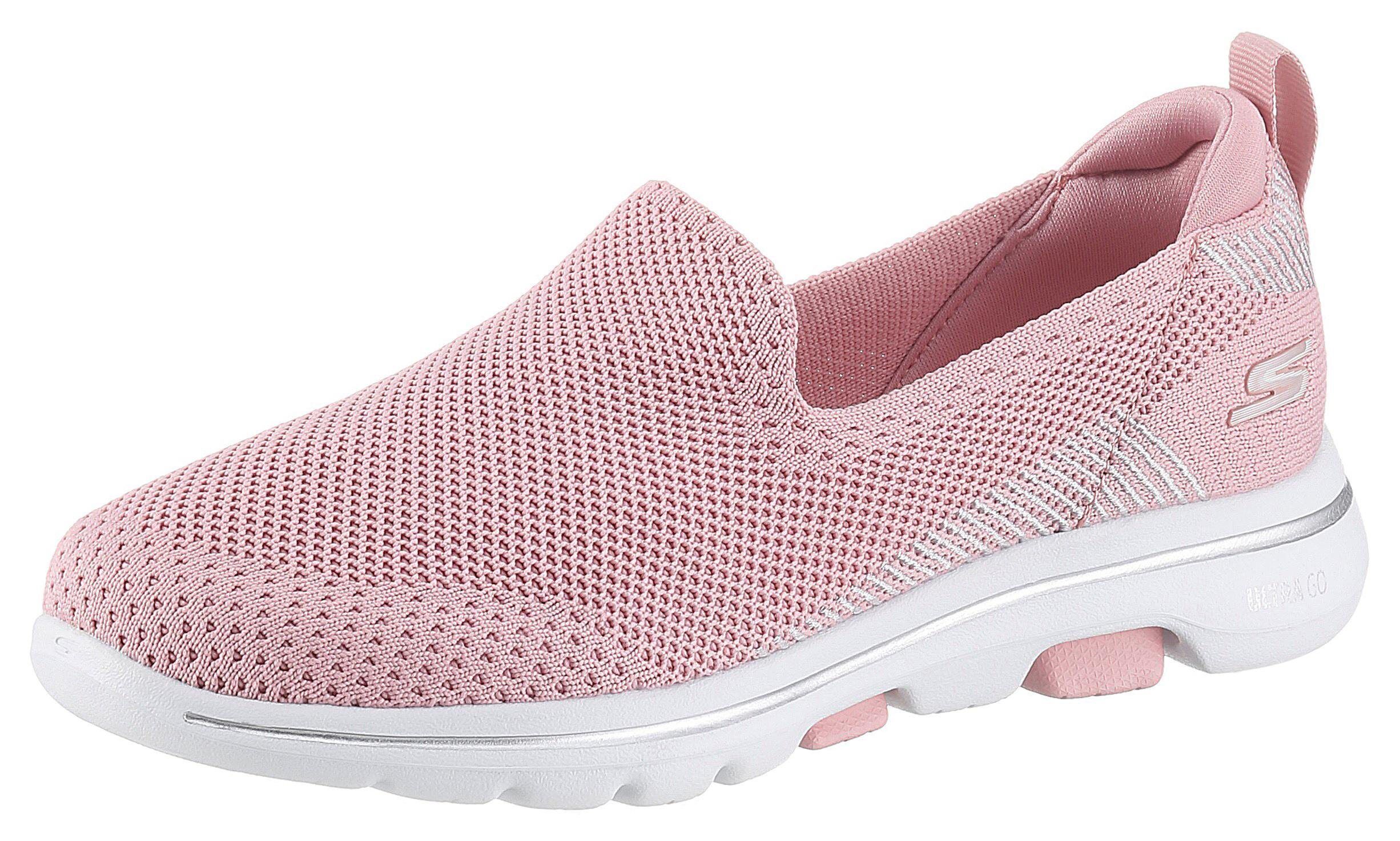 Skechers »Go Walk 5 - Prized« Slip-On Sneaker mit gepolstertem Fersenteil