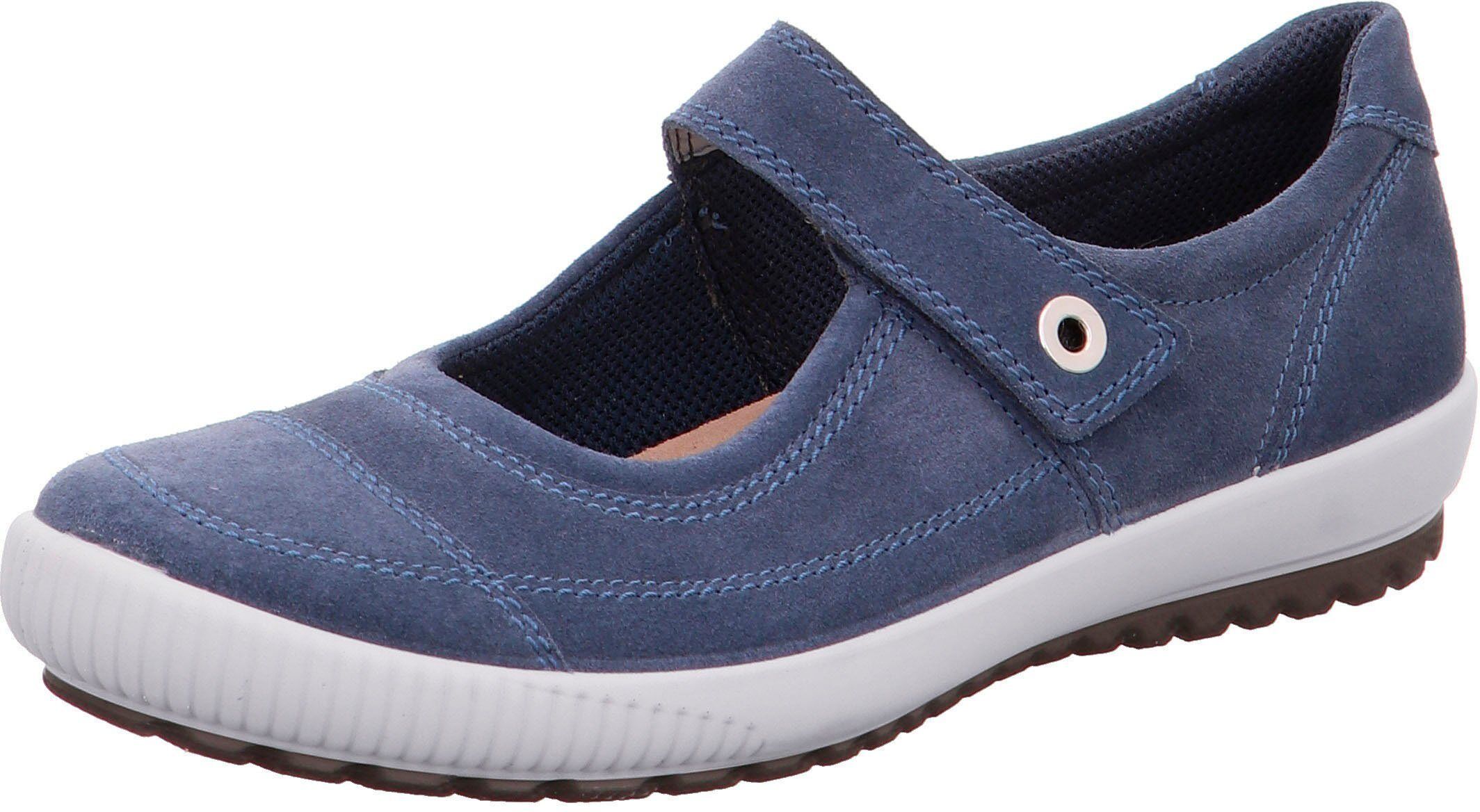 Legero »Tanaro 4.0« Klettschuh mit modischen Ziernähten, jeansblau