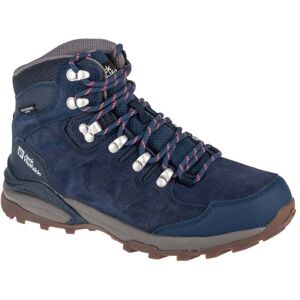 Jack Wolfskin Refugio Texapore Mid W 4050871-1199, Kvinde, Trekkingsko, marine blå