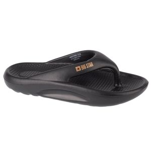 Big Star Flip-Flops NN274A649, Kvinde, Klipklapper, sort