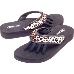 Pedi Couture Fodpleje Pediküre Sandalen Spa Wild Leopard Størrelse S - 35/36 - 1 par