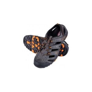 LAHTIPRO Lahti Pro TREKING SANDALER PU/KNIT GRAY-Black-POM., " 41" , LAHTI