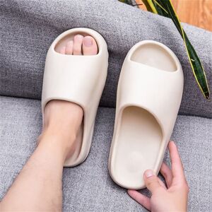 Pude Slides Sandaler Ultra-Bløde Hjemmesko white 44-45