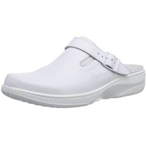 Fischer Women's Damen Pantolette Clogs White Size: 6