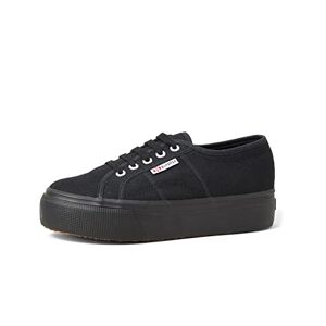 Superga 2790ACOTW Linea Up and Down Women's Trainers, Full Black, 39 eu