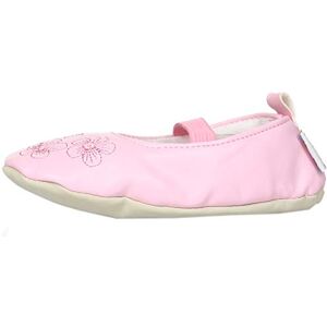 Playshoes Gymnastikschuhe, Balettschläppchen Blumen 208751, Mädchen Ballerinas, Pink (original 900), EU 24/25