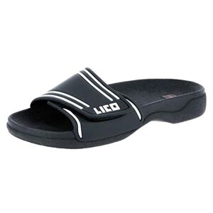 Lico Womens Sun V Shower & Bath Shoes Black Schwarz (schwarz/weiß) Size: 37
