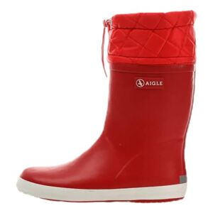 Aigle Unisex Children’s April Showers Wellington Boots Red 24 EU