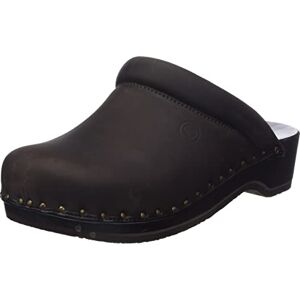 Berkemann Women's Velours Toeffler 404 Clogs & Mules Brown EU 43 1/3