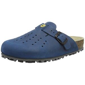Weeger -ESD Antistatic Clogs, Perforated, Made in Germany (Esd Clog Perf.) ocean, size: 44 EU