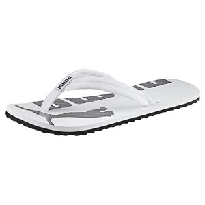 PUMA Unisex Epic Flip V2 Sandals., White / Black, 47 EU
