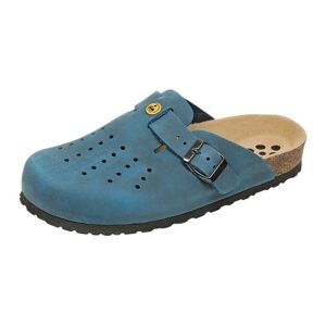 Weeger -ESD Antistatic Clogs, Perforated, Made in Germany (Esd Clog Perf.) ocean, size: 36 EU