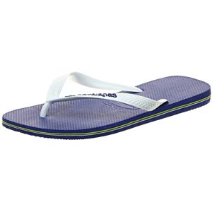 Havaianas Children's Unisex Brazil Logo Flip-flops (Brasil Logo) Blue Navy Blue, size: 25/26 EU