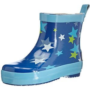 Playshoes Unisex Children's Wellington Boots, Half-Shaft Rain Boots, stars