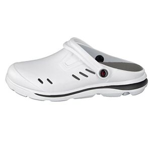 chung shi Unisex Adult Dux Ortho Clogs White 46/47 EU