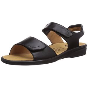 Ganter Women's Sonnica, Weite E Sandals Black Size: 4.5