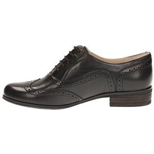 Clarks Women's Hamble Oak Derby Low Lace Up Shoes (Hamble Oak) Black leather, size: 35.5 eu