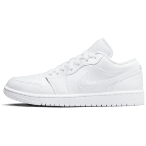 Air Jordan 1 Low-sko til kvinder - hvid hvid 41