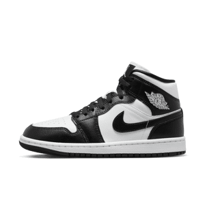 Air Jordan 1 Mid-sko til kvinder - hvid hvid 43