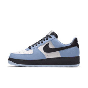 Custom Nike Air Force 1 Low By You-sko til kvinder - blå blå 35.5