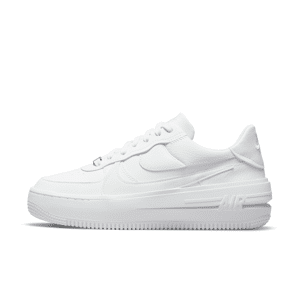 Nike Air Force 1 PLT.AF.ORM-sko til kvinder - hvid hvid 40