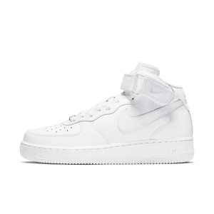 Nike Air Force 1 '07 Mid-sko til kvinder - hvid hvid 38
