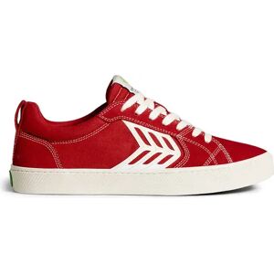 Cariuma Catiba Pro Womens Skate Shoes (Samba Red Suede)