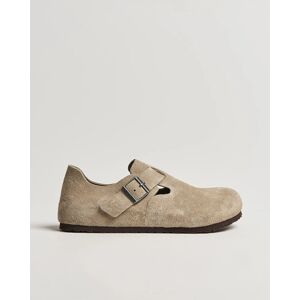 BIRKENSTOCK London Suede Leather Taupe men 40 Beige