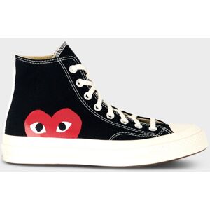 CDG Play X Converse Chuck Taylor High Black str.45