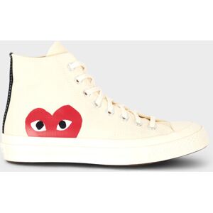 CDG Play X Converse Chuck Taylor High Off-white 37½