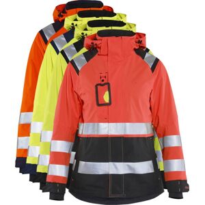 Blåkläder 4904 Dame High Vis Skaljakke / Dame High Vis Skaljakke - 2xl - High Vis Gul/marineblå