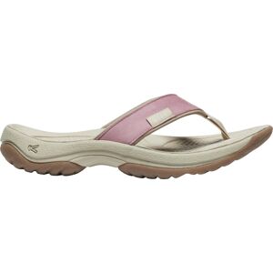 Keen Women's Kona Leather Flip-Flop Nostalgia Rose-Plaza Taupe 39.5, Nostalgia Rose-Plaza Taupe