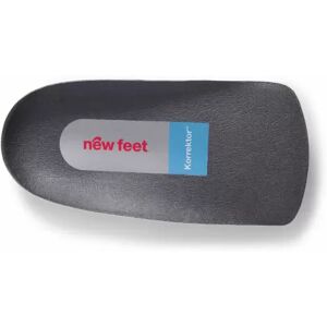 NEW FEET Korrektor® 3/4 indlægssål - medium hårdhed 200-21-2015 GRÅ M PRINT 2015 M