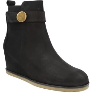 CASHOTT COPENHAGEN Cashott Casdonna Zip Boot Nubuck 61300881 BLACK 36