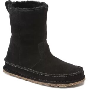 Birkenstock Lahti Suede Shearling 1023646 BLACK 36