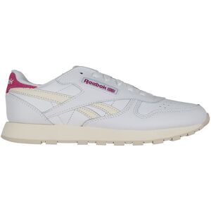 Reebok Sko - Classic Leather - Running - Hvid/pink - Reebok - 36,5 - Sko