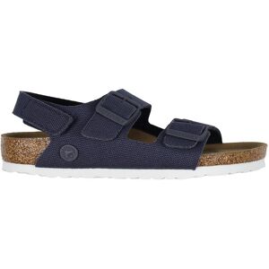 Birkenstock Sandaler - Milano Hl Rivet Logo - Vegan Canvas Midni - Birkenstock - 33 - Sandal