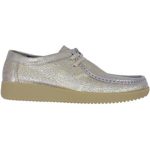 Nature Sko - Alba - Metallic Suede - Nature - 36 - Sko