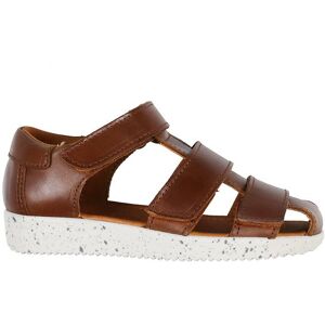 Nature Sandaler - Birk Pull Up Leather - Tobacco - Nature - 31 - Sandal