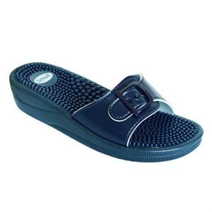 Scholl Sandal New Massage Navy 36